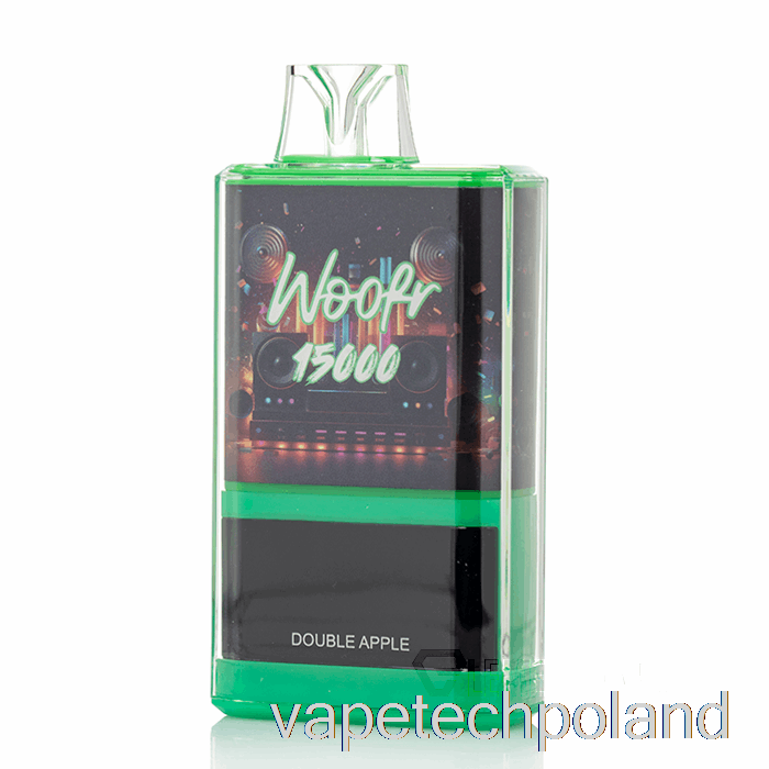 Vape Tech Polska Woofr 15000 Jednorazowe Podwójne Jabłko